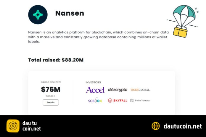 Airdrop Nansen Season 1 Cơ Hội Vàng Với Dự Án Raise 88M$ Định Giá 750M$