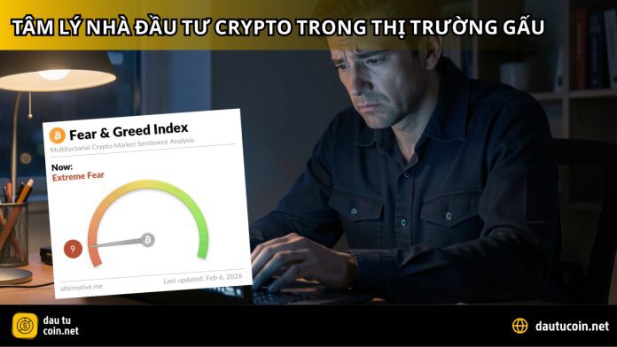 TÂM LÝ NHÀ ĐẦU TƯ CRYPTO TRONG THỊ TRƯỜNG GẤU